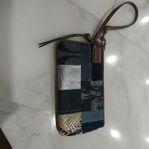 Coach wristlet